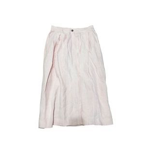 MARA HOFFMAN Tulay pink blush linen skirt